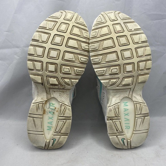 Nike Air Max Torch 4 Women's Running Shoes White Turquoise 343851-100 Size 8 - Picture 7 of 9